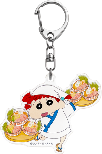 クレヨンしんちゃん アクリルキーホルダー 最強！！オラの拉麺道 ネネ